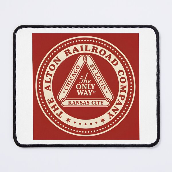 Item preview, Vintage Alton Railroad Company Circular Emblem designed and sold by CharlieDesings.