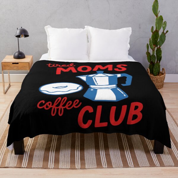 Item preview, Retro Tired Mom Coffee Club 2 Women Mom Life Mothers Day designed and sold by OlakunleOloroz.