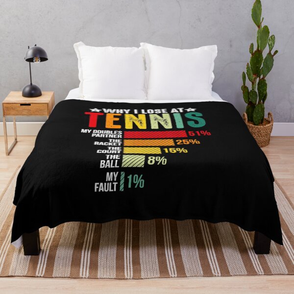 Item preview, Why I Lose at Tennis Funny Chart Humor designed and sold by WayTBeenkenArt.