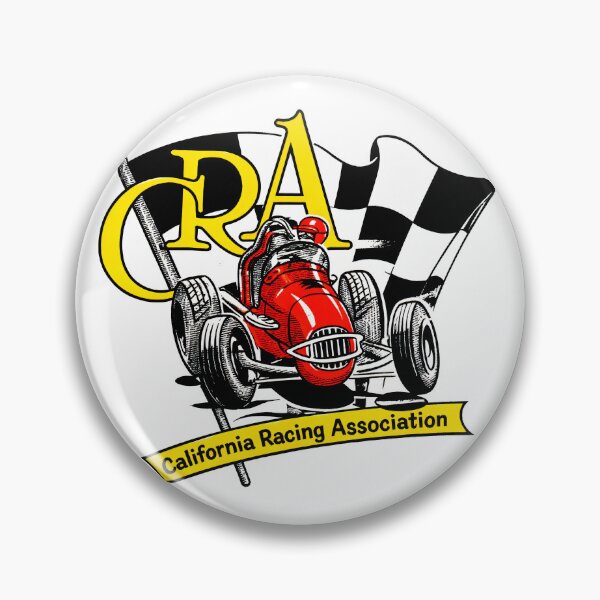 Item preview, Vintage CRA Sprint Car Ascot Park Dirt Track Racing Logo Art designed and sold by EdGraphy.