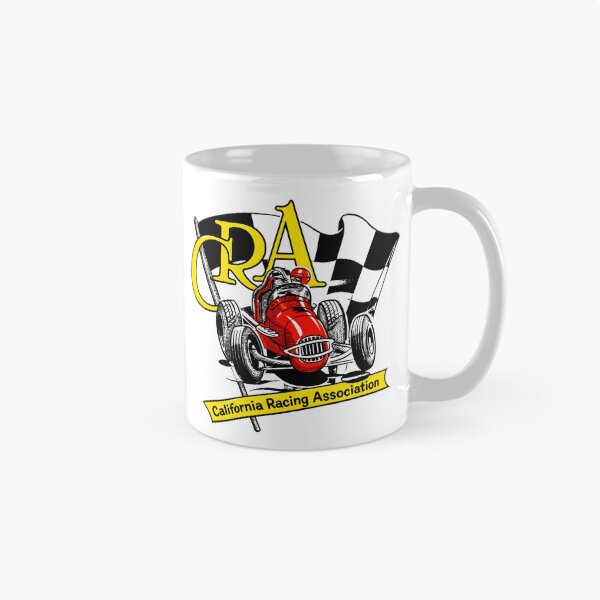 Item preview, Vintage CRA Sprint Car Ascot Park Dirt Track Racing Logo Art designed and sold by EdGraphy.