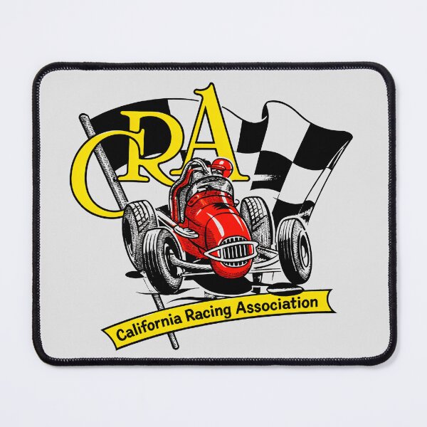 Item preview, Vintage CRA Sprint Car Ascot Park Dirt Track Racing Logo Art designed and sold by EdGraphy.