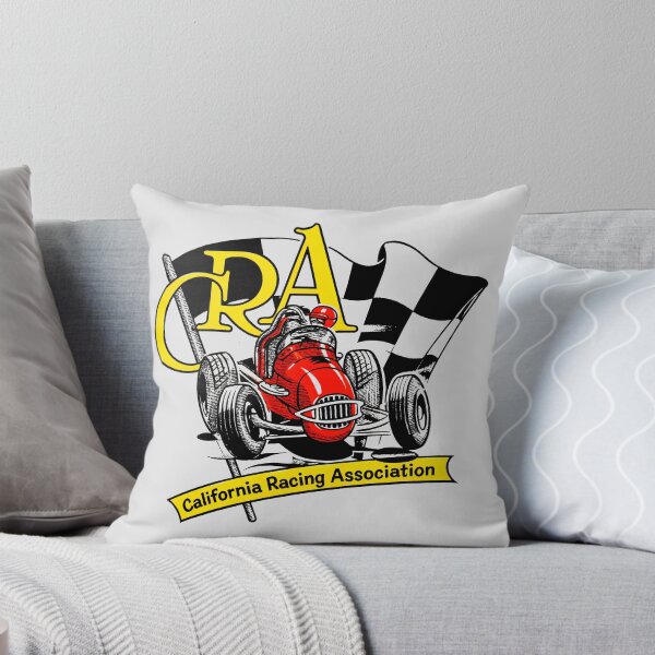 Item preview, Vintage CRA Sprint Car Ascot Park Dirt Track Racing Logo Art designed and sold by EdGraphy.