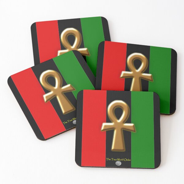 Item preview, The Golden Ankh - Red, Black and Green designed and sold by The True World Order.