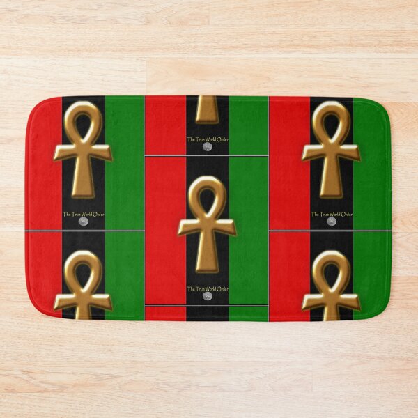 Item preview, The Golden Ankh - Red, Black and Green designed and sold by The True World Order.