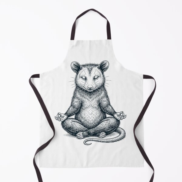 Item preview, Vintage Opossum Yoga Lotus Meditation Lover designed and sold by DoodleTortle.