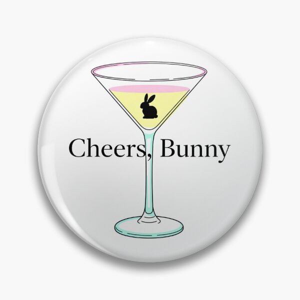 Item preview, easter cocktails Cheers, Bunny designed and sold by Uglyandcute.