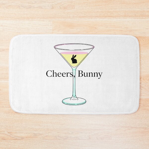 Item preview, easter cocktails Cheers, Bunny designed and sold by Uglyandcute.