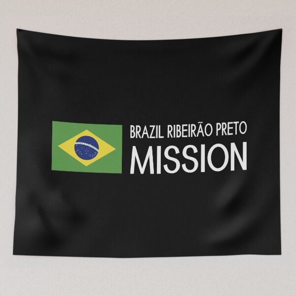 Item preview, Brazil, Ribeirão Preto Mission (Flag) designed and sold by Jared Davies.