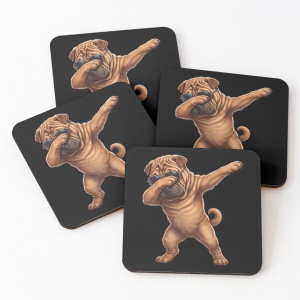 Item preview, Dabbing Chinese Shar-Pei Dog Mom Dad Lover designed and sold by TerryConnells.