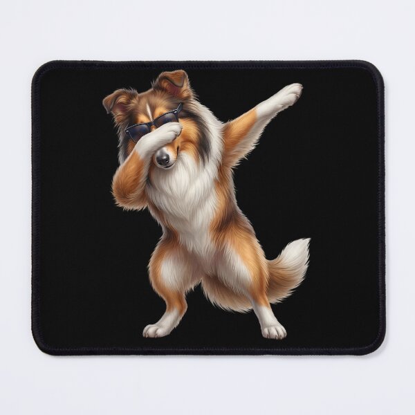 Item preview, Dabbing Collie Dog Mom Dad Lover designed and sold by TerryConnells.