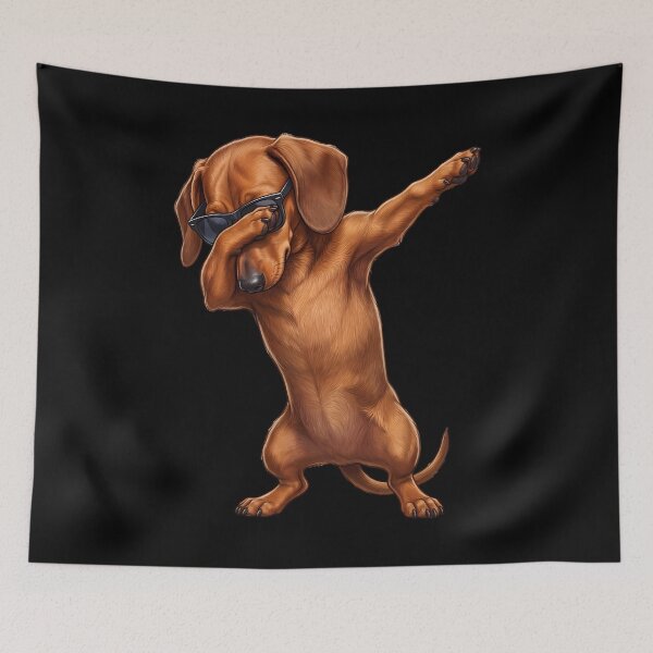 Item preview, Dabbing Dachshund Dog Mom Dad Lover designed and sold by TerryConnells.