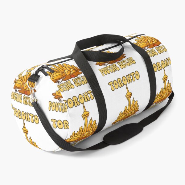 Item preview, Toronto Poutine Skyline CN Tower – Funny Canadian Food City Illustration designed and sold by Globalcitytees.