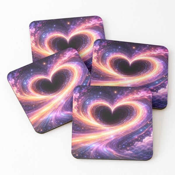 Item preview, Cosmic Heart Galaxy in Neon Love Dreamscape designed and sold by CLOUTKULT.