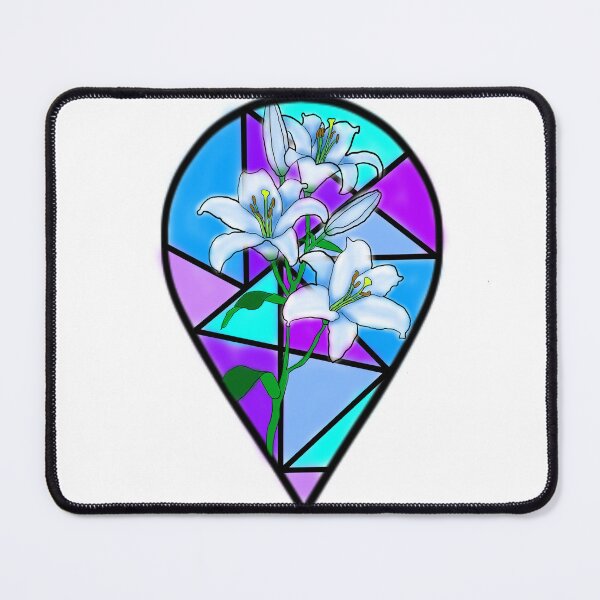 Item preview, Stained glass Flower  designed and sold by Rose2358.