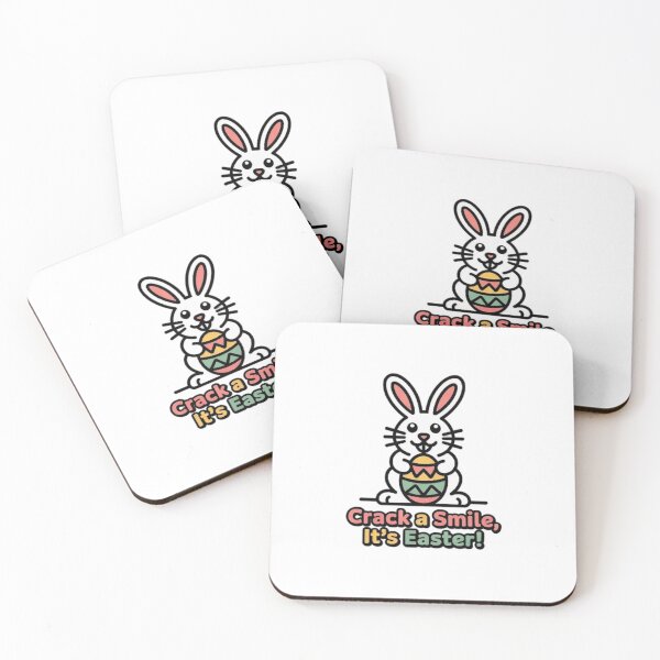 Item preview, CRACK A SMILE, IT'S EASTER designed and sold by likbatonboot.