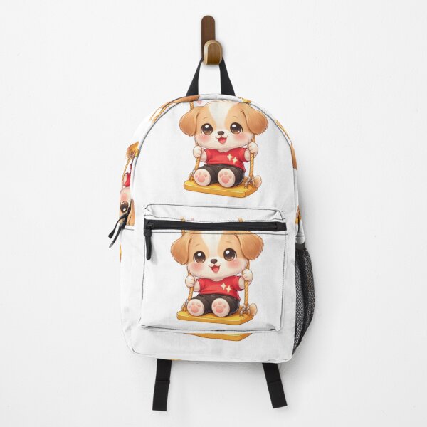 Item preview, Kawaii Puppy Playground - Cute Pastel Dog Having Fun. designed and sold by Lylysun.