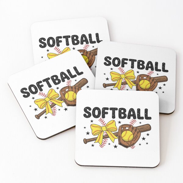 Item preview, Softball Coquette Bow Game Day Softball Vibes designed and sold by OlakunleOloroz.