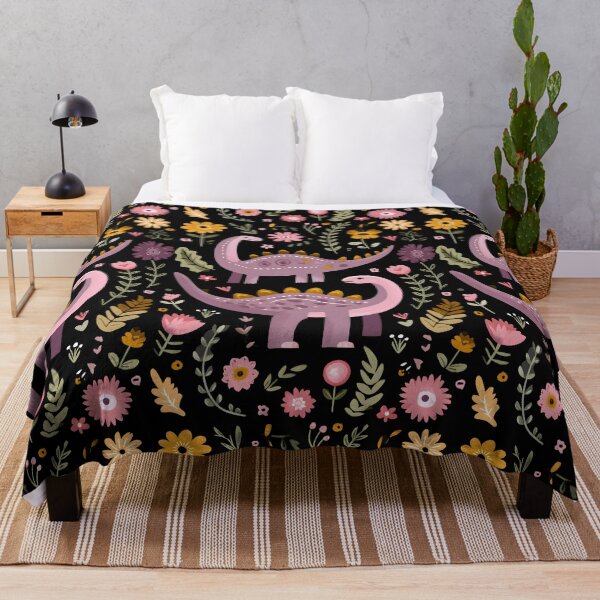 Item preview, Floral Dinosaurs Pattern designed and sold by xiao xuans.