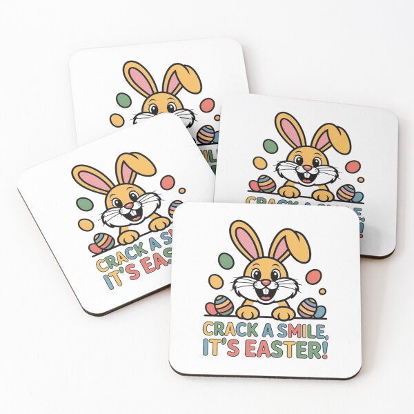 Item preview, CRACK A SMILE, IT'S EASTER designed and sold by likbatonboot.