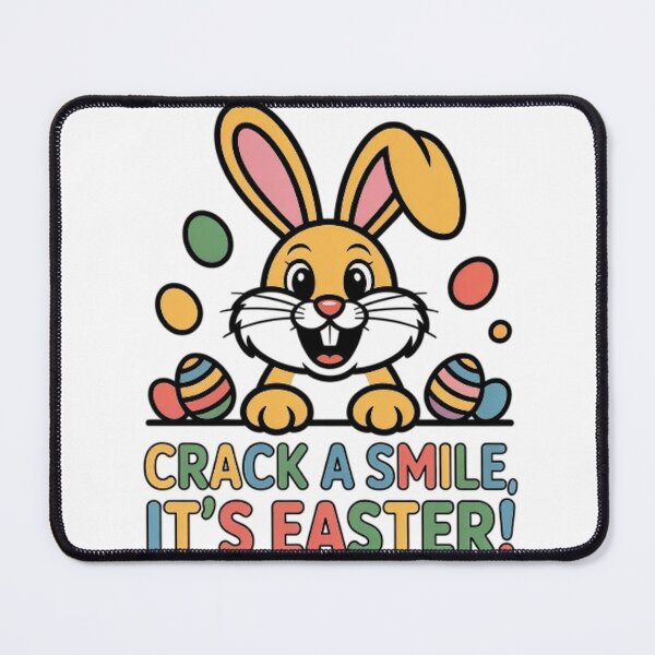 Item preview, CRACK A SMILE, IT'S EASTER designed and sold by likbatonboot.