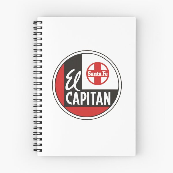 Item preview, Vintage Santa Fe El Capitan Railway Emblem designed and sold by CharlieDesings.