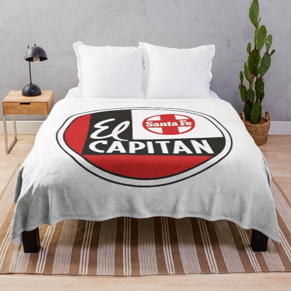 Item preview, Vintage Santa Fe El Capitan Railway Emblem designed and sold by CharlieDesings.