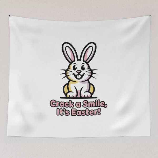 Item preview, CRACK A SMILE, IT'S EASTER designed and sold by likbatonboot.