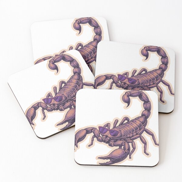 Item preview, Cool scorpion with sunglasses designed and sold by MasterShong.