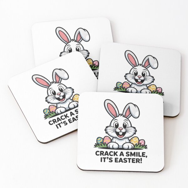 Item preview, CRACK A SMILE, IT'S EASTER designed and sold by likbatonboot.