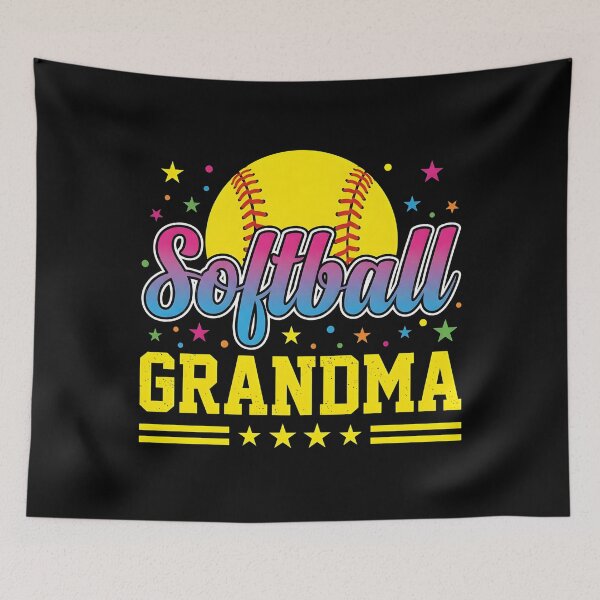 Item preview, Softball Grandma Mothers Day designed and sold by OlakunleOloroz.