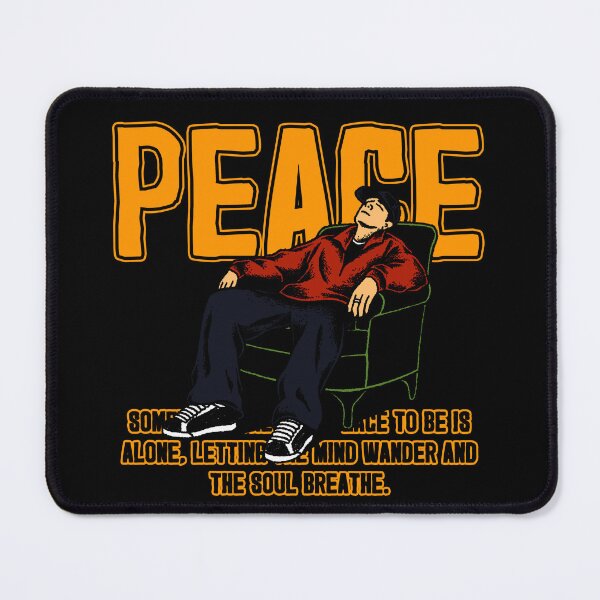 Item preview, Peace Mind Relaxation Cartoon Illustration designed and sold by Othala888.
