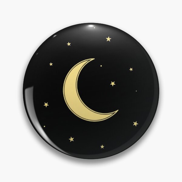 Item preview, Celestial Glow: The Crescent Moon and Stars. designed and sold by mostafacasper12.