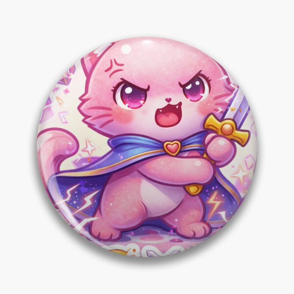 Item preview, Cute Angry Cat Warrior ?⚔️ designed and sold by Mad Creations.