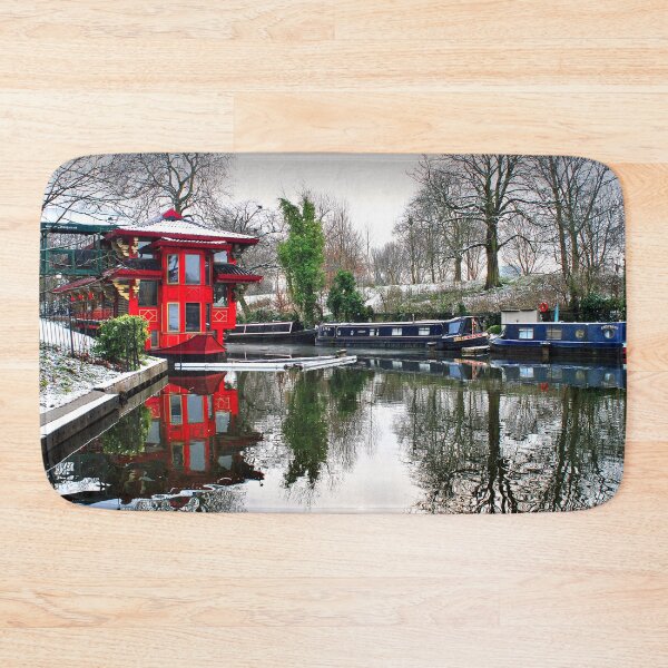 Item preview, Narrow Boats Regent's Canal London UK designed and sold by AndyEvansPhotos.