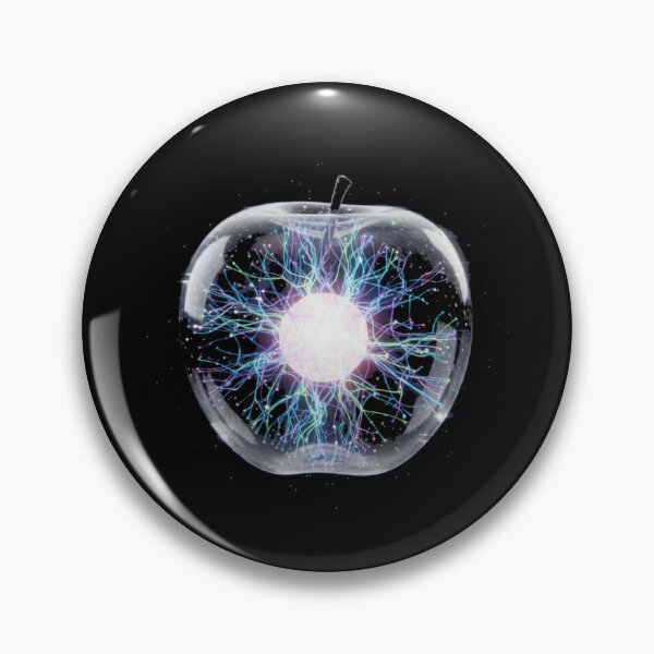 Item preview, Hyper-Glossy Tech Fruit Translucent Apple 3D designed and sold by FiveBlessings.