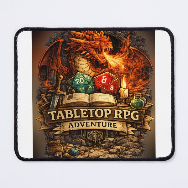 Item preview, Fantasy Dragon Tabletop RPG Adventure Design designed and sold by DAXIFY.
