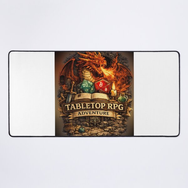 Item preview, Fantasy Dragon Tabletop RPG Adventure Design designed and sold by DAXIFY.