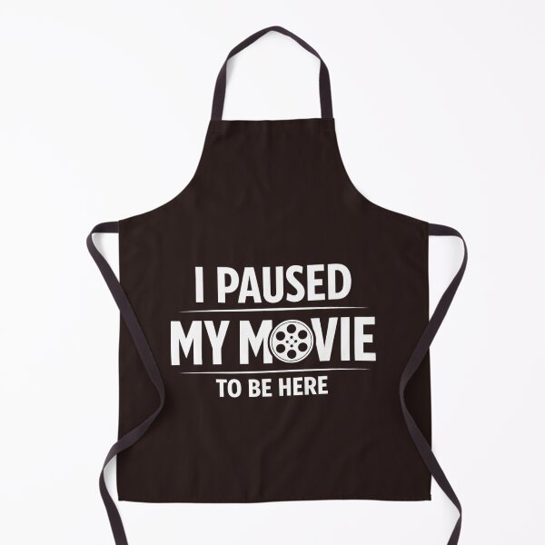 Item preview, I Paused My Movie to Be Here Funny Novelty Humor TV Reel designed and sold by faridman.