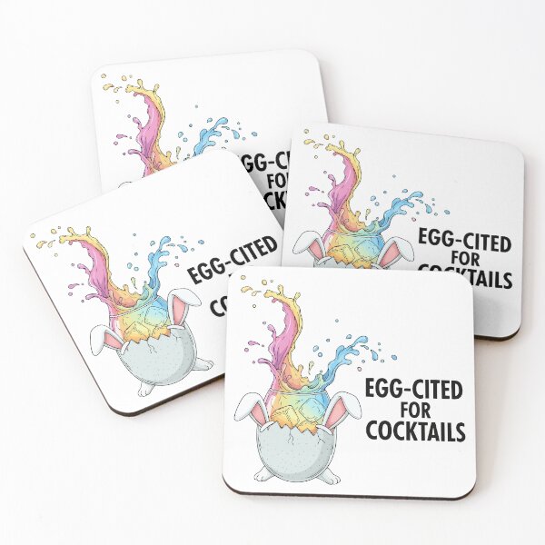 Item preview, easter cocktails Egg-cited for Cocktails designed and sold by Uglyandcute.