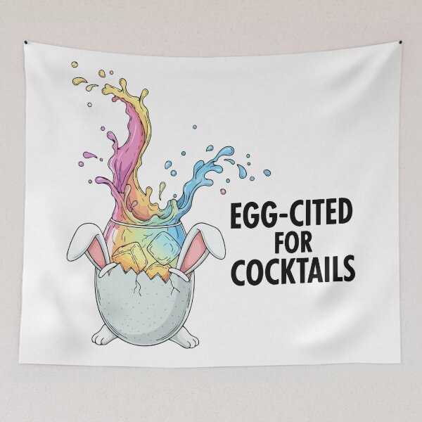 Item preview, easter cocktails Egg-cited for Cocktails designed and sold by Uglyandcute.