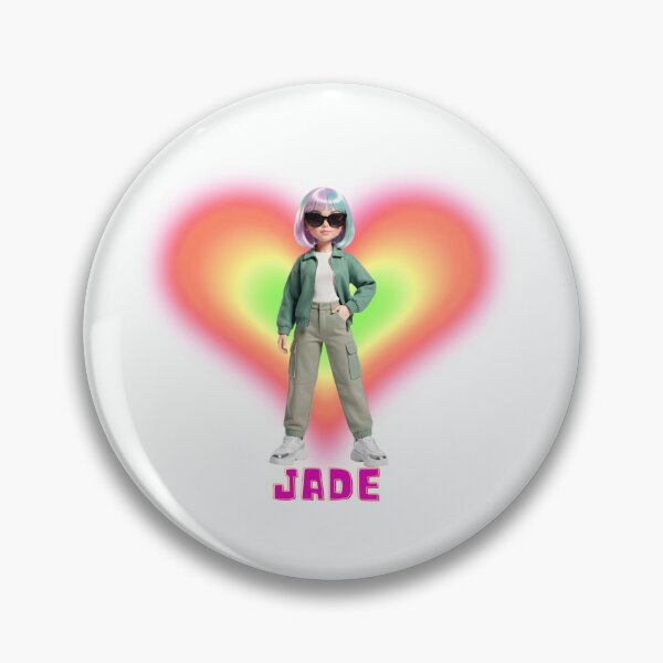 Item preview, Jade Modern Fashion Doll Clean Minimal Icon designed and sold by daila70.