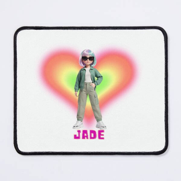 Item preview, Jade Modern Fashion Doll Clean Minimal Icon designed and sold by daila70.