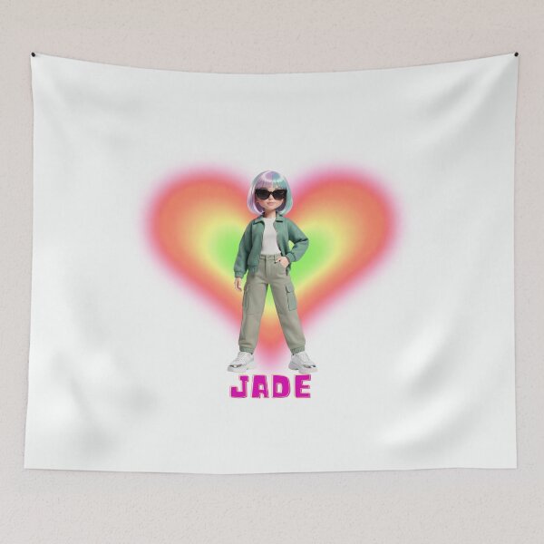 Item preview, Jade Modern Fashion Doll Clean Minimal Icon designed and sold by daila70.
