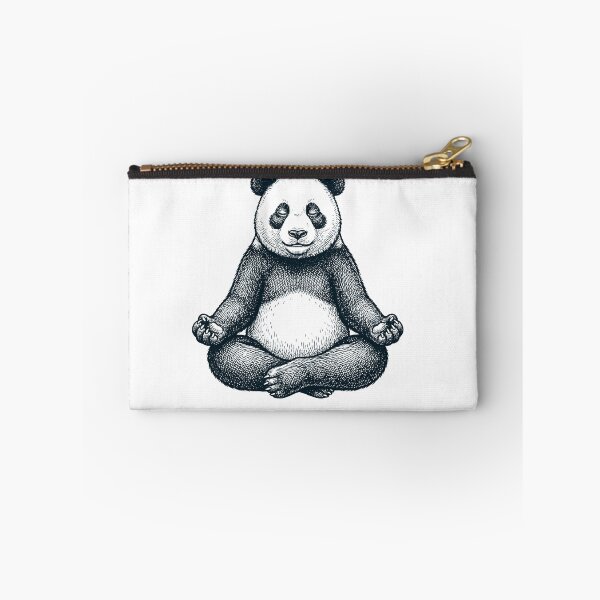 Item preview, Vintage Panda Yoga Lotus Meditation Lover designed and sold by DoodleTortle.