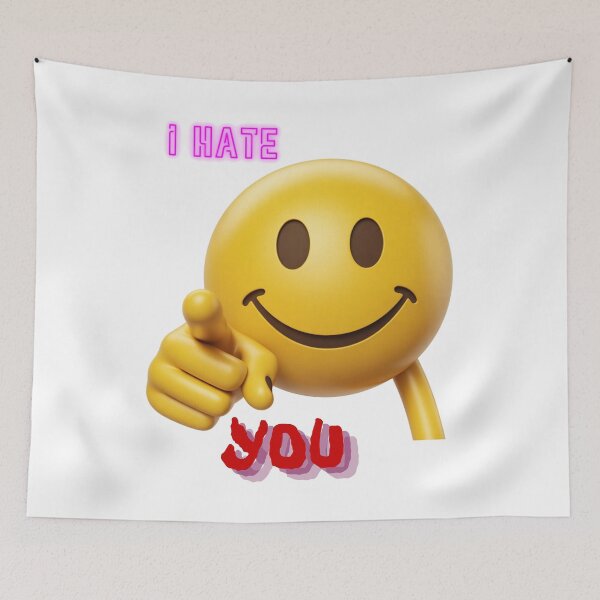 Item preview, I Hate You Vintage Smile designed and sold by Jusiasw.