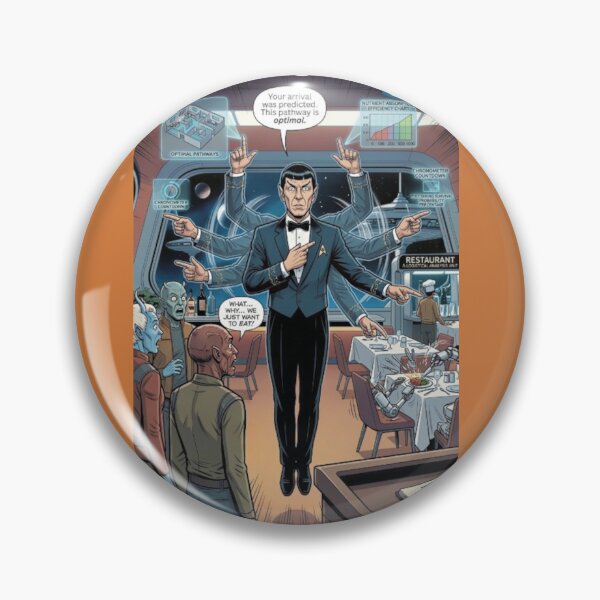 Item preview, Logical Maître D' — The Optimal Dining Experience designed and sold by SammyMorry.