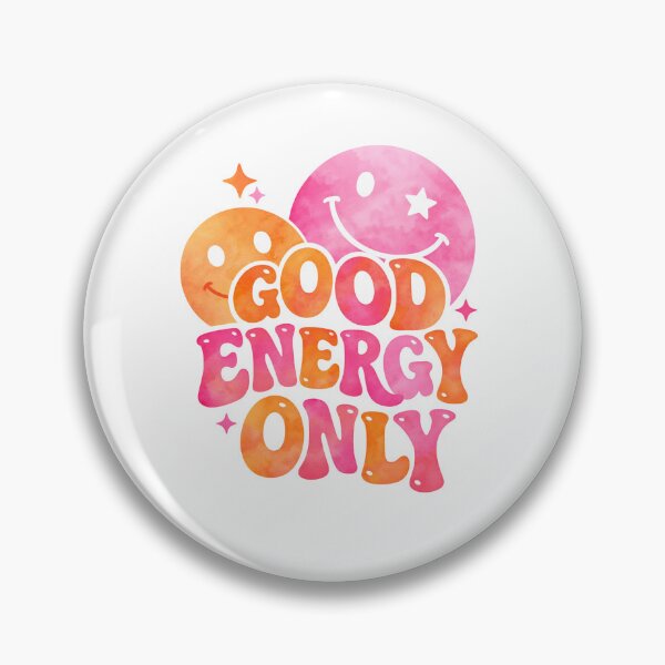 Item preview, Good Energy Only  designed and sold by LoopyPop.