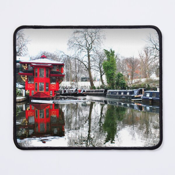 Item preview, Narrow Boats Regent's Canal London UK designed and sold by AndyEvansPhotos.