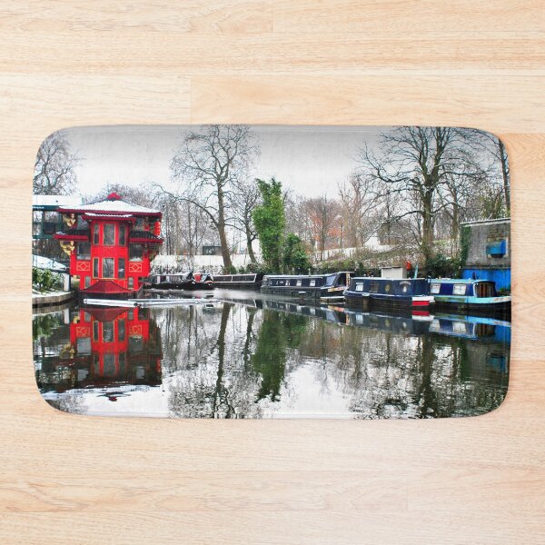 Item preview, Narrow Boats Regent's Canal London UK designed and sold by AndyEvansPhotos.